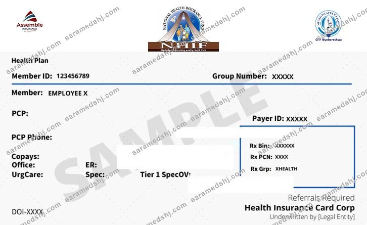 Tanzania health insurance card